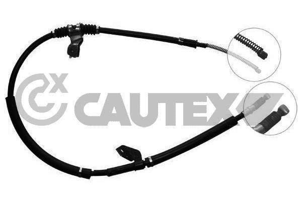 Cautex 761819 Cable Pull, parking brake 761819
