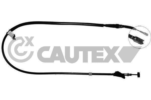 Cautex 762653 Cable Pull, parking brake 762653