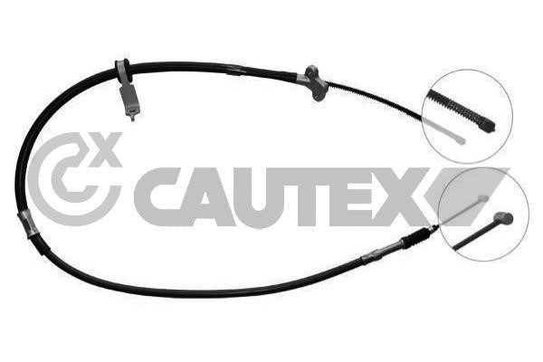 Cautex 762825 Cable Pull, parking brake 762825