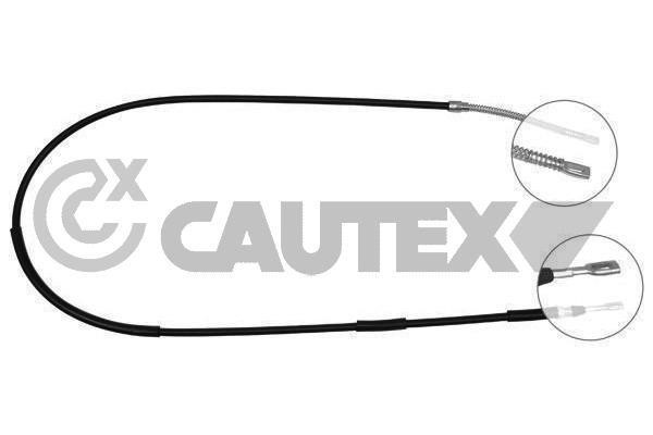Cautex 761600 Cable Pull, parking brake 761600