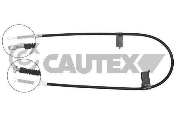 Cautex 761862 Cable Pull, parking brake 761862