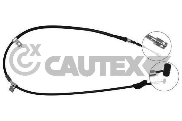 Cautex 762654 Cable Pull, parking brake 762654