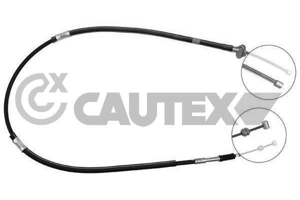 Cautex 762819 Cable Pull, parking brake 762819