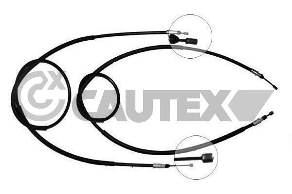 Cautex 762446 Cable Pull, parking brake 762446