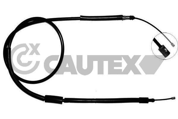 Cautex 765827 Cable Pull, parking brake 765827