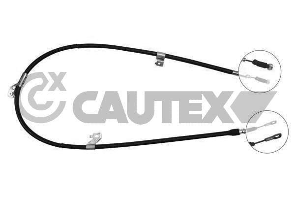 Cautex 763250 Cable Pull, parking brake 763250