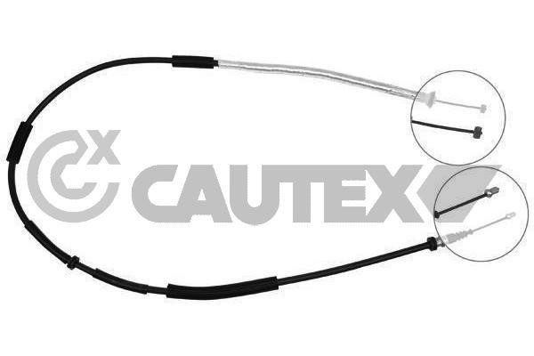 Cautex 761010 Cable Pull, parking brake 761010