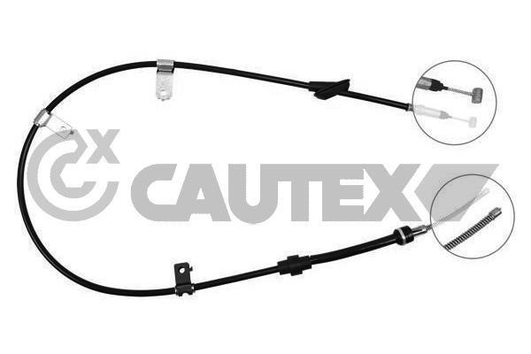 Cautex 761715 Cable Pull, parking brake 761715