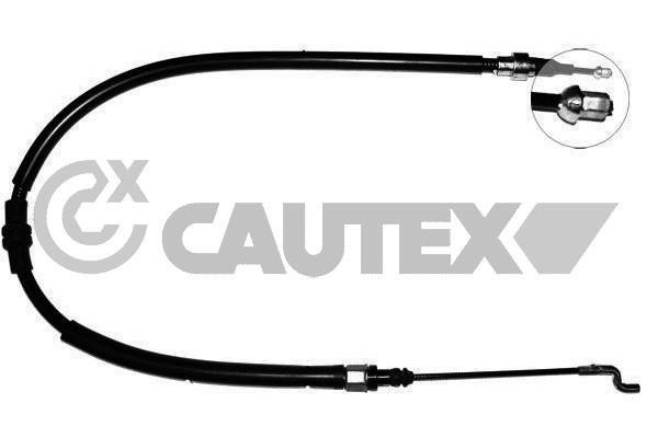 Cautex 765862 Cable Pull, parking brake 765862