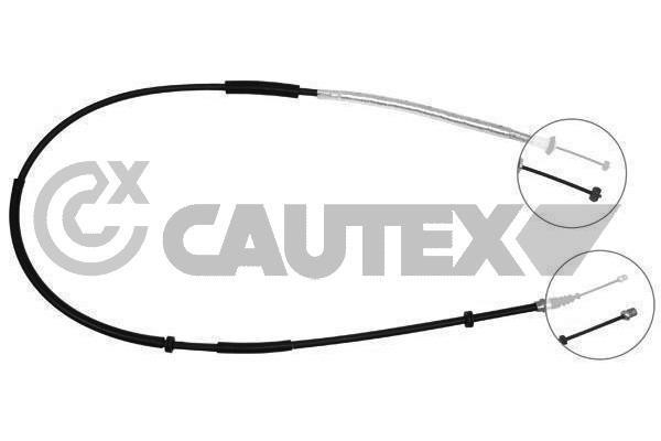Cautex 019009 Parking brake cable left 019009
