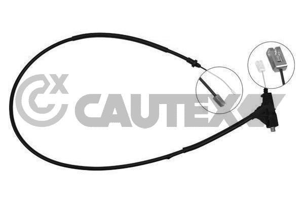 Cautex 038220 Cable Pull, parking brake 038220