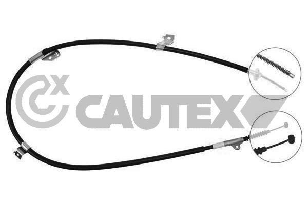 Cautex 069044 Parking brake cable, right 069044