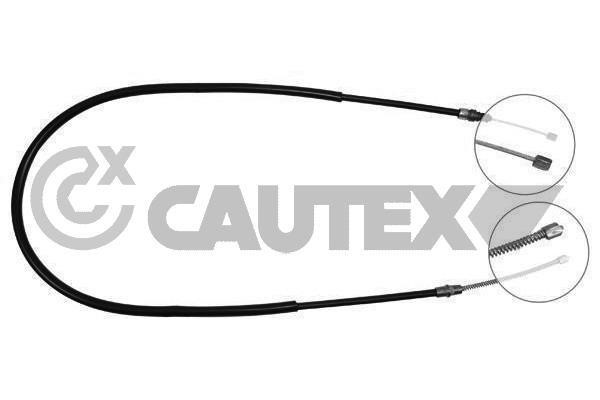 Cautex 025220 Cable Pull, parking brake 025220