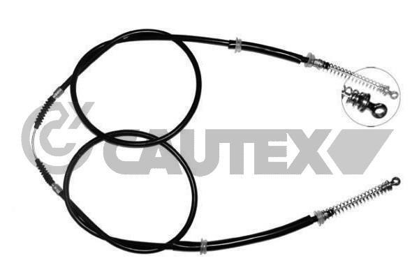 Cautex 017148 Cable Pull, parking brake 017148