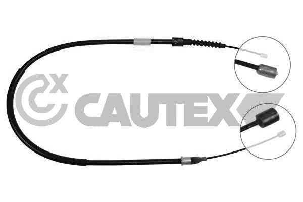 Cautex 489015 Parking brake cable left 489015