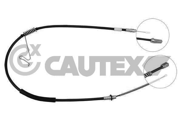 Cautex 088071 Parking brake cable set 088071