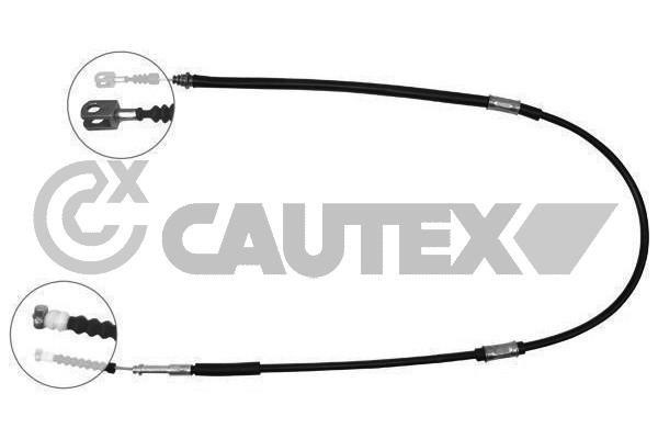 Cautex 762772 Cable Pull, parking brake 762772