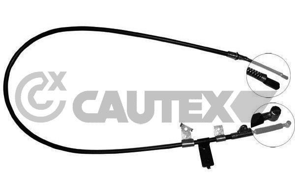 Cautex 069038 Parking brake cable left 069038