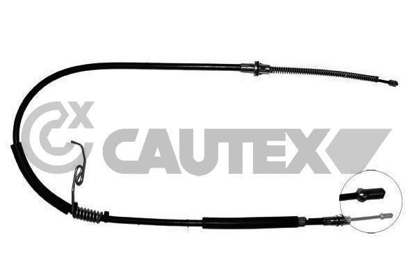 Cautex 088002 Parking brake cable, right 088002