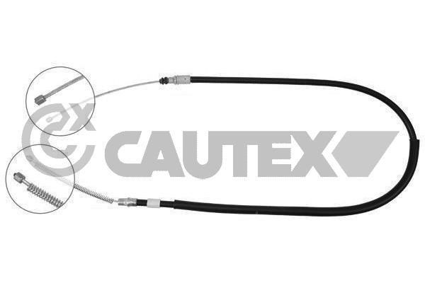 Cautex 762432 Cable Pull, parking brake 762432