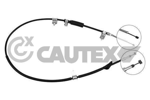 Cautex 238013 Parking brake cable set 238013
