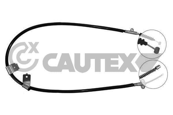 Cautex 761855 Cable Pull, parking brake 761855