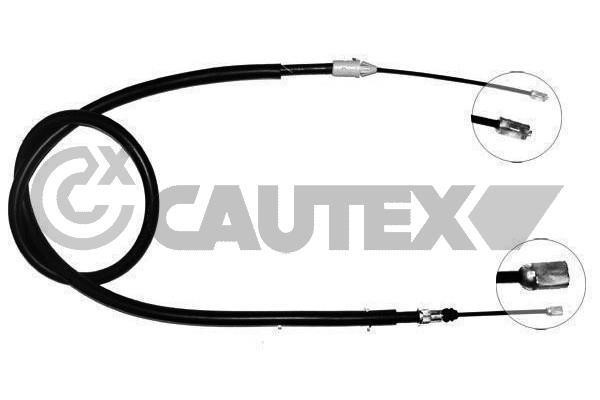 Cautex 028361 Parking brake cable, right 028361