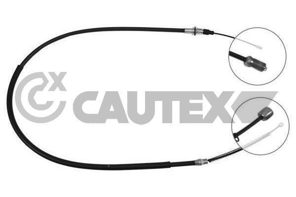 Cautex 489034 Cable Pull, parking brake 489034