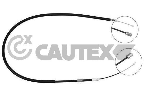 Cautex 028363 Parking brake cable, right 028363