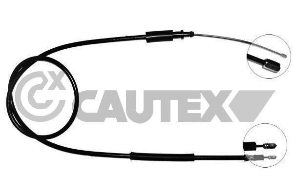 Cautex 036541 Parking brake cable left 036541