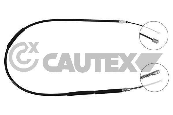 Cautex 035067 Parking brake cable, right 035067