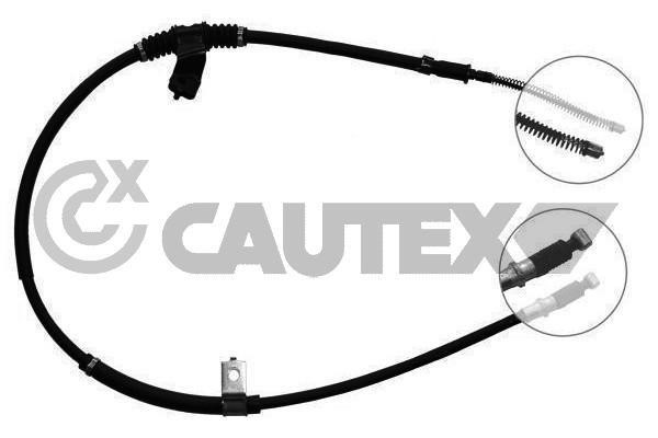 Cautex 761820 Cable Pull, parking brake 761820