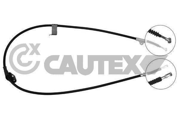 Cautex 069098 Parking brake cable set 069098