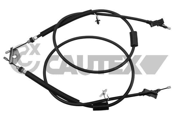 Cautex 088080 Parking brake cable set 088080