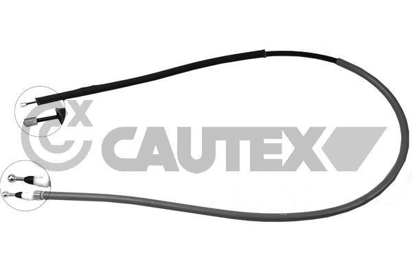 Cautex 019041 Parking brake cable set 019041