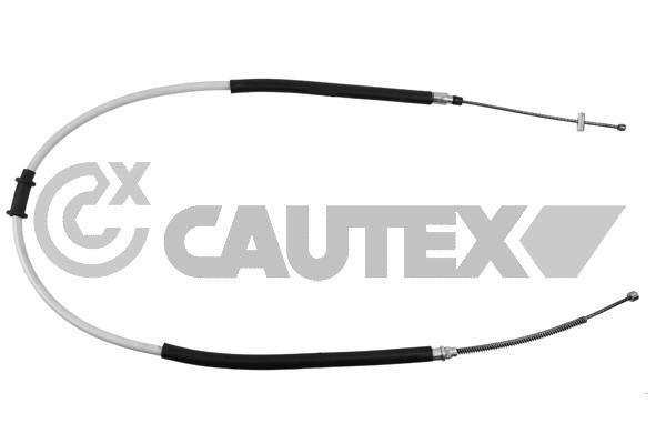 Cautex 017996 Parking brake cable left 017996