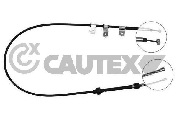Cautex 761520 Cable Pull, parking brake 761520