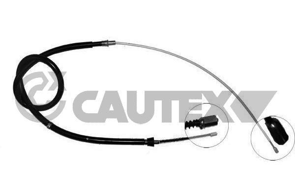 Cautex 468244 Parking brake cable set 468244