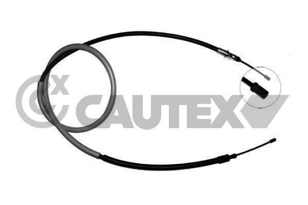 Cautex 038476 Parking brake cable set 038476