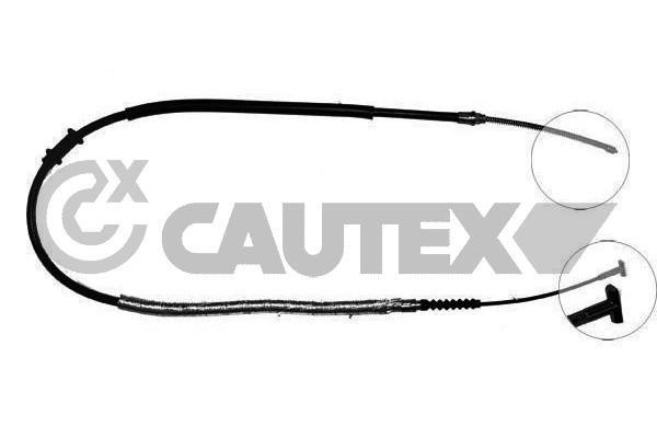 Cautex 218004 Parking brake cable, right 218004