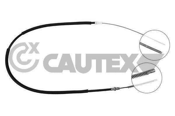 Cautex 468058 Cable Pull, parking brake 468058