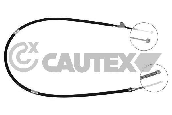 Cautex 762748 Cable Pull, parking brake 762748