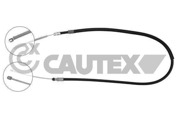 Cautex 762433 Cable Pull, parking brake 762433