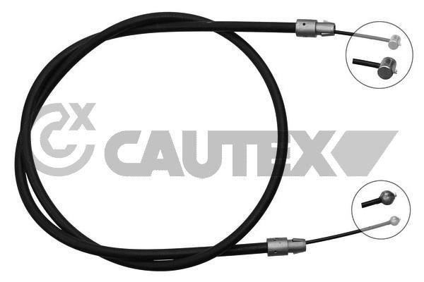 Cautex 763046 Cable Pull, parking brake 763046