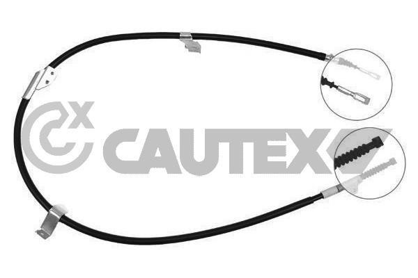 Cautex 761841 Cable Pull, parking brake 761841