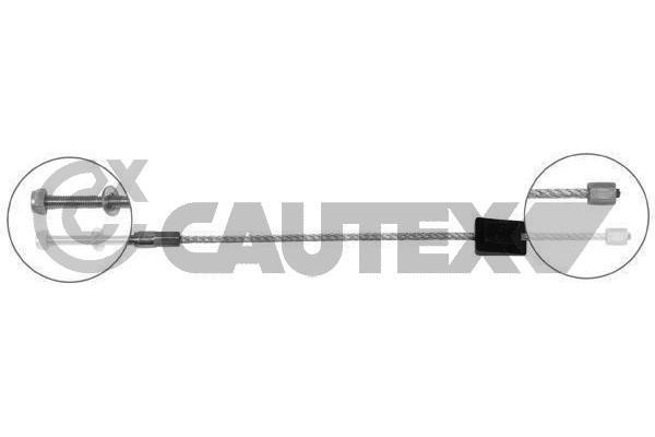 Cautex 761416 Cable Pull, parking brake 761416