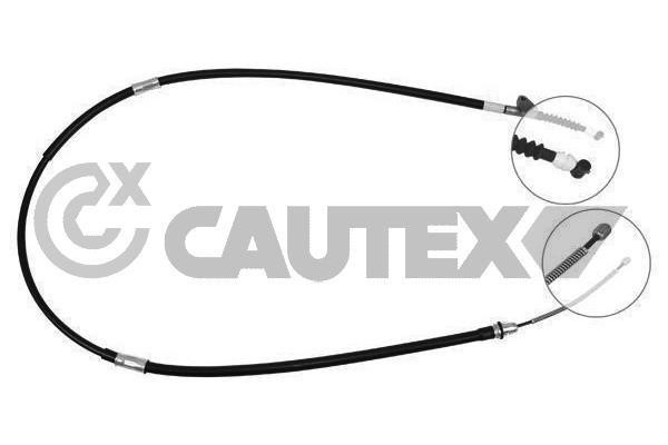 Cautex 762747 Cable Pull, parking brake 762747