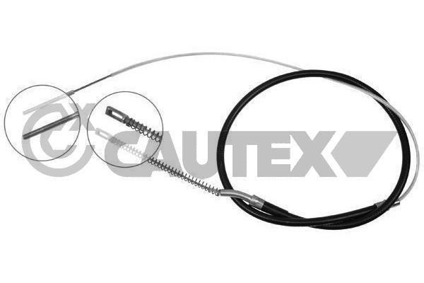 Cautex 766043 Cable Pull, parking brake 766043