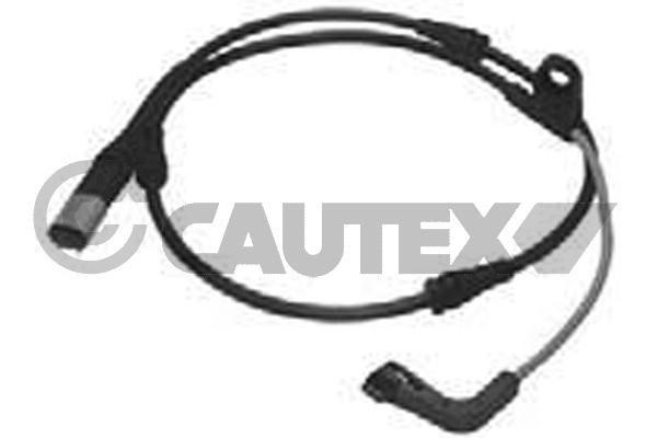 Cautex 755091 Warning contact, brake pad wear 755091