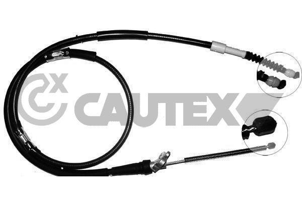 Cautex 762728 Cable Pull, parking brake 762728